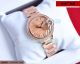 Copy Ballon Bleu De Cartier Women's Watch Rose Gold Dial Rose Gold band Diamonds Bezel 33mm (4)_th.jpg